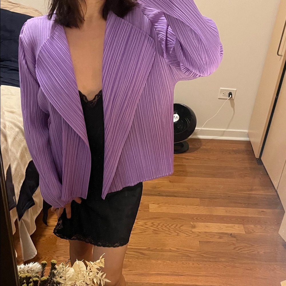 Issey Miyake PLEATS PLEASE Cardigan - Picture 2 of 7